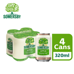 Somersby Cider 320ml [4-pack / 24-pack] - Apple 4-pack