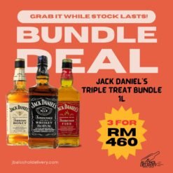 Jack Daniel's Triple Treat Bundle Deal (3 x 1L)