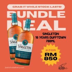 Singleton 18 Years Dufftown Bundle (700ml x 2)
