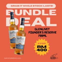Glenlivet Founder's Reserve Bundle Deal 700ml
