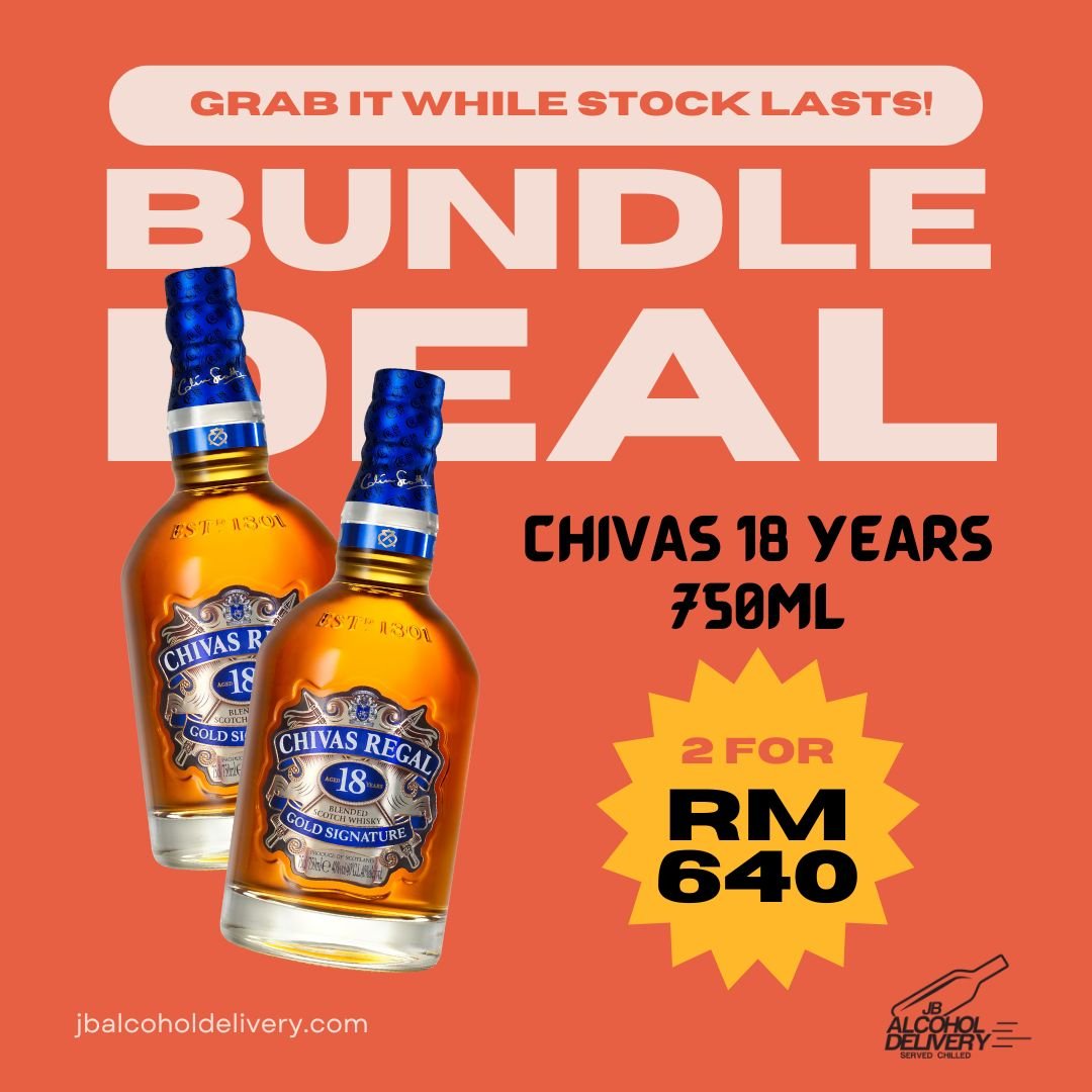 Chivas Regal 18 Years (750ml x 2)