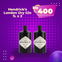 Hendrick's London Dry Gin 1L Bundle Deal
