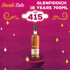 Glenfiddich 18 Years 700ml - Diwali Promo