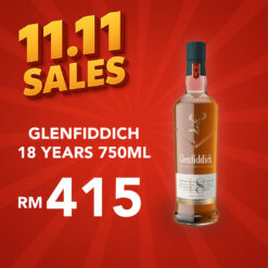 Glenfiddich 18 Years 750ml (11.11 Singles Day Sale)