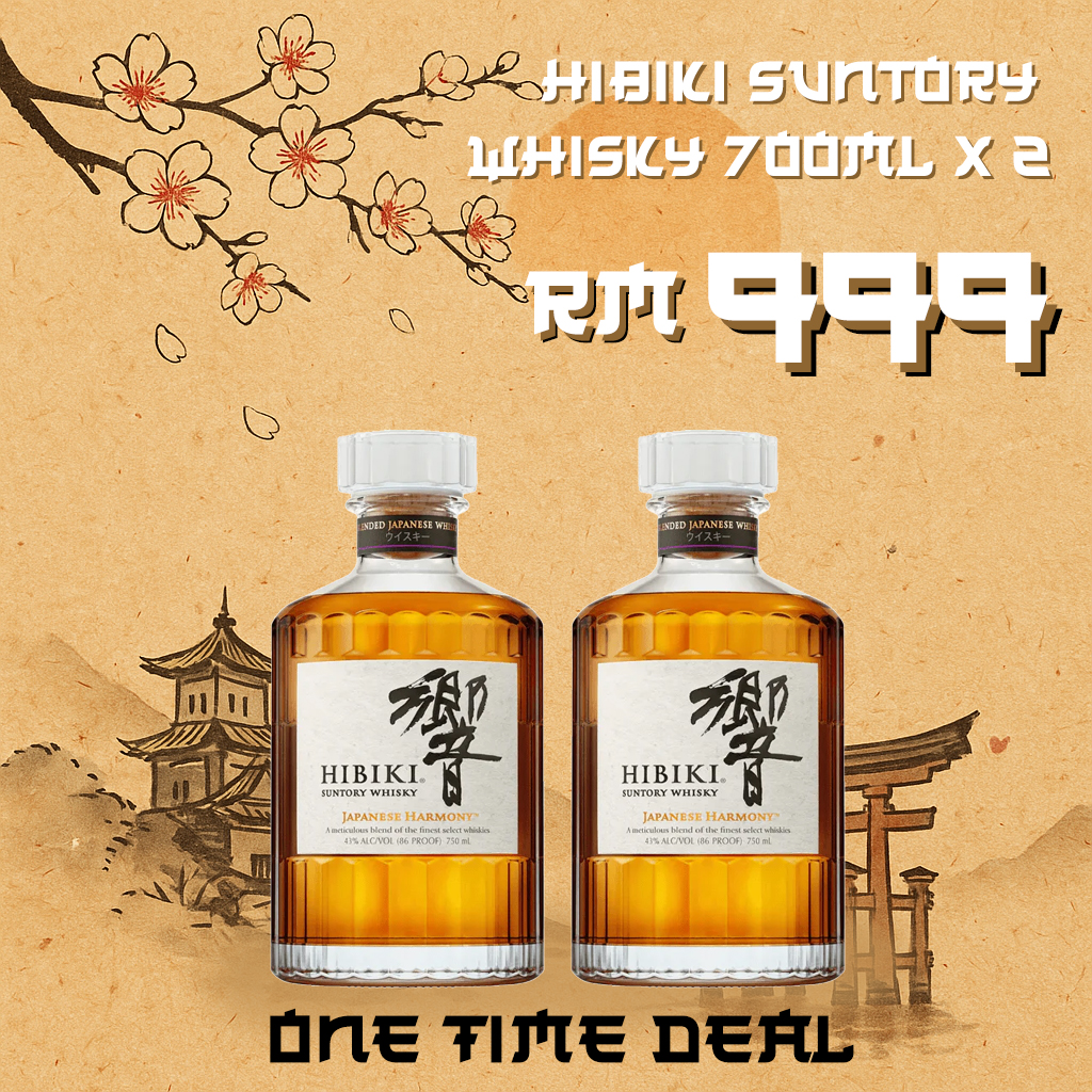 Hibiki Suntory Whisky (700ml x 2)