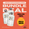 Roku Gin Bundle (700ml x 3)