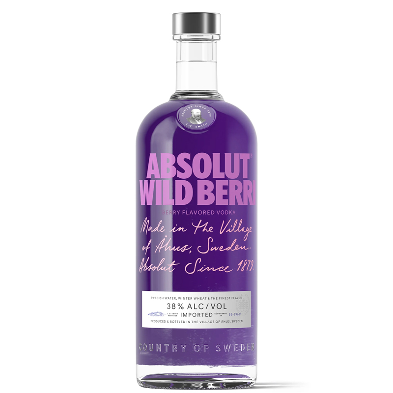Absolut Wild Berry 1L
