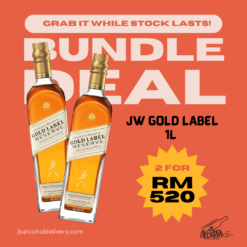 Johnnie Walker Gold Label Bundle Deal (2 x 1L)